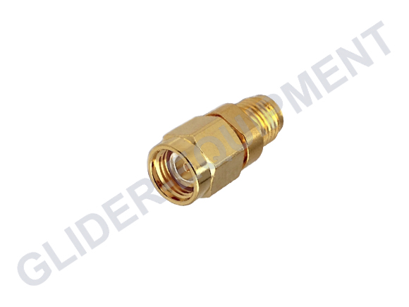 RP-SMA female -> RP-SMA male coax adapter [CX-0009]